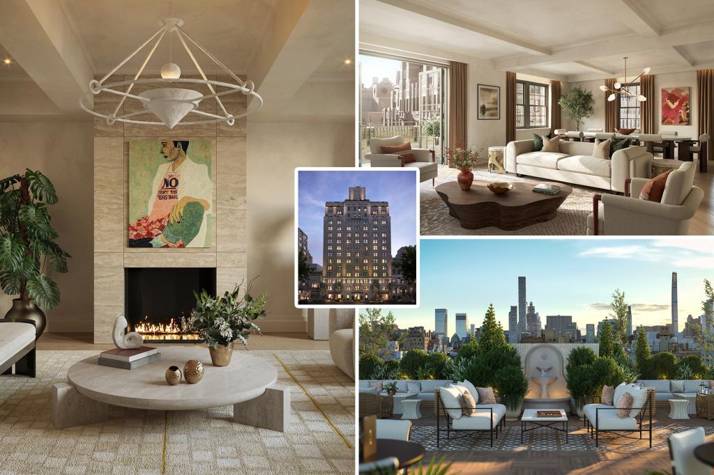 Historic Surrey Hotel Penthouse Listed on NYC's Upper East Side for $50M After Glamorous Makeover